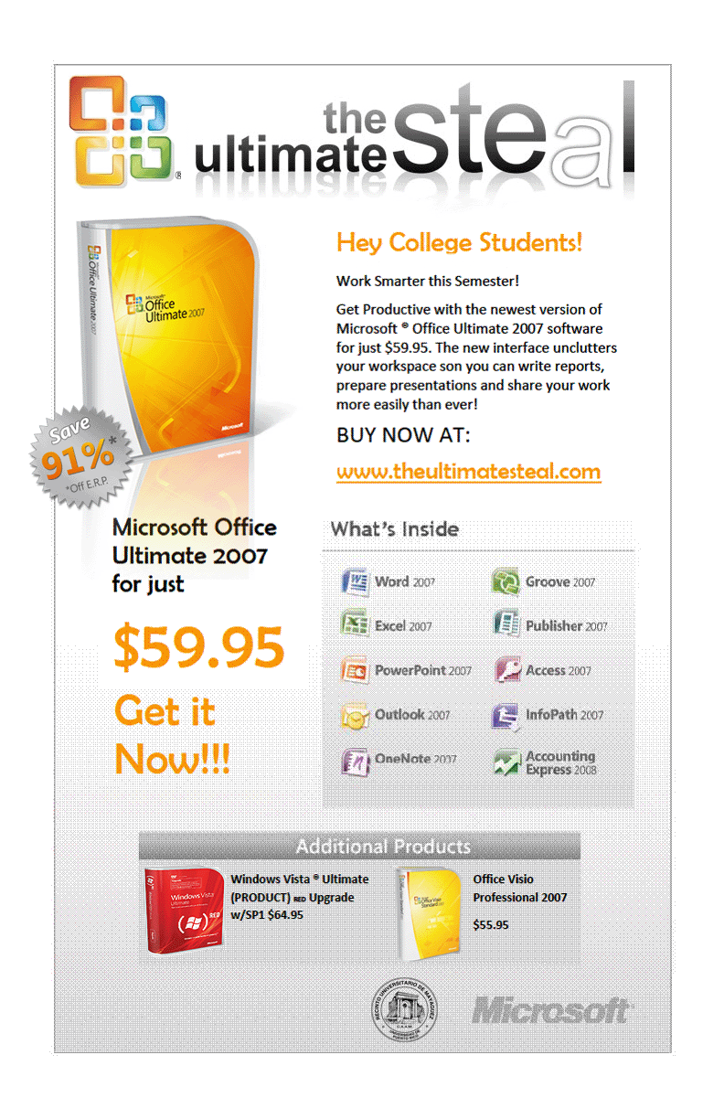 Click Click ! Especiales para Estudiantes de Productos Microsoft